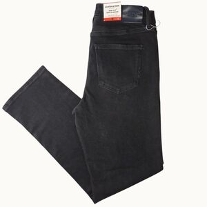 NWT Scotch & Soda Amsterdam High Rise Straight Leg Jeans – Black – Size 8